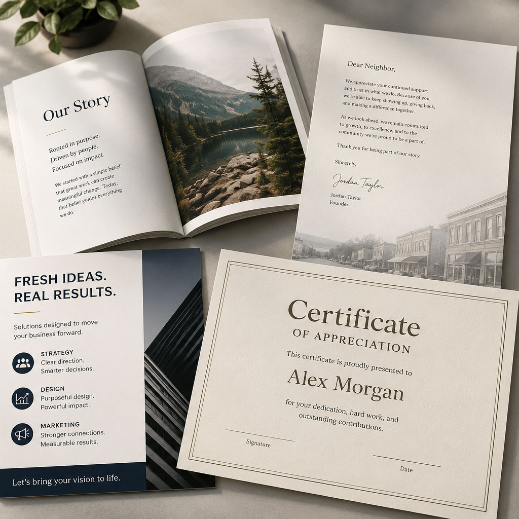 Print Marketing Materials Hero Image