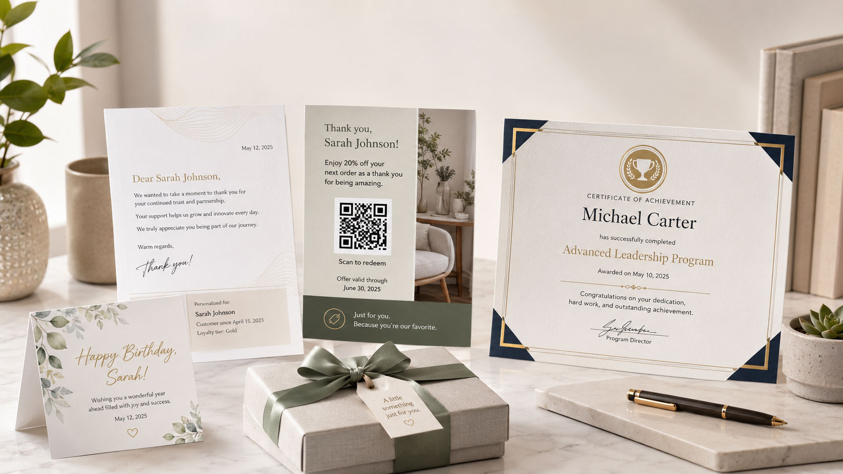 Print Marketing Personalization